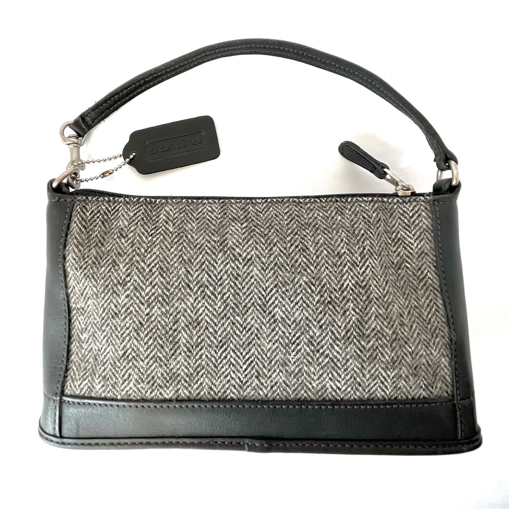 COACH VINTAGE BLEECKER TWEED DEMI ZIP, No. 6112